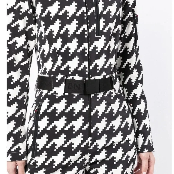 NWT perfect moment houndstooth ski suit sz XS - Picture 4 of 11